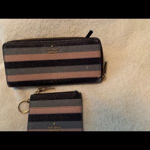 Kate Spade wallet and coin purse